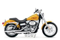 Harley Dyna Super Glide Dual Seat Double 2-Up Saddle Bench 2006 FXDC 52427-06