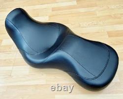 Harley Dyna Switchback Bucket Dual Seat Comfort Double Saddle 06-17 FXD 54166-12