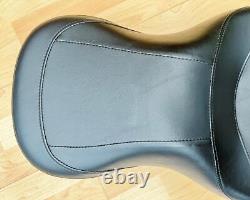 Harley Dyna Switchback Bucket Dual Seat Comfort Double Saddle 06-17 FXD 54166-12