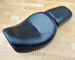 Harley Dyna Wide Glide Duo Dual Seat Double 2-Up Saddle 2006-17 FXD 53079-06