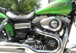 Harley Dyna Wide Glide Solo Riders Seat Single Saddle 2006-17 FXDWG 51503-10