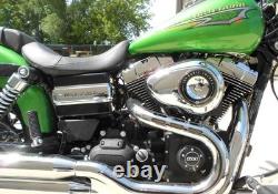 Harley Dyna Wide Glide Solo Riders Seat Single Saddle 2006-17 FXDWG 51503-10