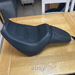 Harley M8 Softail Fat Bob Dual Seat Double 2-Up Saddle 2018+ FXFB FXFBS 52000322