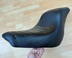 Harley M8 Softail Low Rider Dual Seat Glide Rider Saddle 18+ FLSB FXLR 52000272