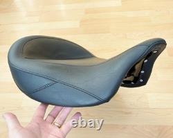 Harley Mustang Super Touring Vintage Solo Seat Single 2008-25 FLH/X/T/TR 76067