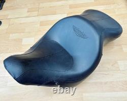 Harley Softail Deluxe Sundowner Dual Seat 2-Up Saddle 2005-17 FLSTN 51841-06
