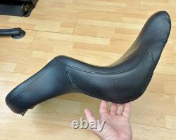 Harley Softail Deluxe Sundowner Dual Seat 2-Up Saddle 2005-17 FLSTN 51841-06