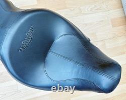 Harley Softail Deluxe Sundowner Dual Seat 2-Up Saddle 2005-17 FLSTN 51841-06