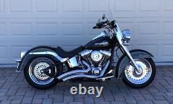 Harley Softail Fat Boy Solo Riders Seat Single Saddle 2007-17 FLSTF 51878-10A