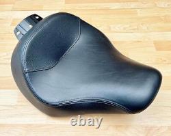 Harley Softail Fat Boy Solo Riders Seat Single Saddle 2007-17 FLSTF 51878-10