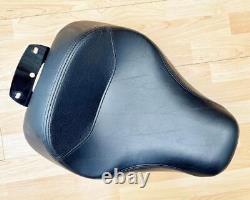 Harley Softail Fat Boy Solo Riders Seat Single Saddle 2007-17 FLSTF 51878-10