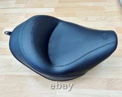 Harley Softail Mustang Standard Touring Solo Seat Saddle 200 Tyre 2006-17 76244