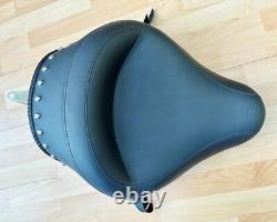 Harley Softail Mustang Wide Touring Solo Riders Seat Saddle 2006-17 FLSTF 76249