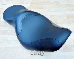 Harley Softail Reach Dual Seat Double Saddle Fat Boy 2000-17 FLST 52442-04A