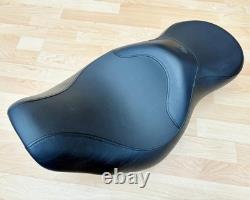 Harley Softail Reach Dual Seat Double Saddle Fat Boy 2000-17 FLST 52442-04A