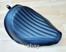 Harley Softail Slim Solo Seat Blackline Single Saddle 2011-16 FLS FXS 52000031A