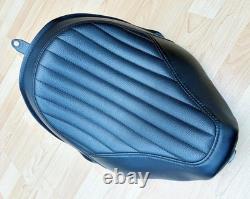 Harley Softail Slim Solo Seat Blackline Single Saddle 2011-16 FLS FXS 52000031A