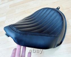 Harley Softail Slim Solo Seat Blackline Single Saddle 2011-16 FLS FXS 52000031A