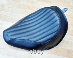 Harley Softail Slim Solo Seat Blackline Single Saddle 2011-16 FLS FXS 52000031A