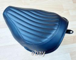 Harley Softail Slim Solo Seat Blackline Single Saddle 2011-16 FLS FXS 52000031A