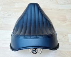 Harley Softail Slim Solo Seat Blackline Single Saddle 2011-16 FLS FXS 52000031A