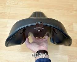 Harley Softail Slim Solo Seat Blackline Single Saddle 2011-16 FLS FXS 52000031A