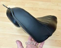 Harley Softail Slim Solo Seat Blackline Single Saddle 2011-16 FLS FXS 52000031A