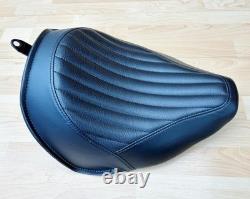 Harley Softail Slim Solo Seat Blackline Single Saddle 2011-16 FLS FXS 52000031A