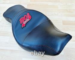 Harley Softail Sundowner Deep Dual Seat Saddle 2000-17 FLST FLSTC FLSTN 51764-06