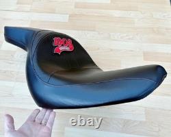 Harley Softail Sundowner Deep Dual Seat Saddle 2000-17 FLST FLSTC FLSTN 51764-06