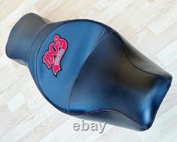 Harley Softail Sundowner Deep Dual Seat Saddle 2000-17 FLST FLSTC FLSTN 51764-06