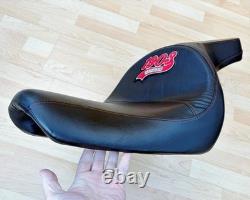 Harley Softail Sundowner Deep Dual Seat Saddle 2000-17 FLST FLSTC FLSTN 51764-06 Harley Softail Sundowner Deep Dual Seat Saddle 2000-17 FLST FLSTC FLSTN 51764-06