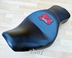 Harley Softail Sundowner Deep Dual Seat Saddle 2000-17 FLST FLSTC FLSTN 51764-06