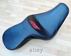 Harley Softail Sundowner Deep Dual Seat Saddle 2000-17 FLST FLSTC FLSTN 51764-06