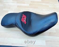 Harley Softail Sundowner Deep Dual Seat Saddle 2000-17 FLST FLSTC FLSTN 51764-06