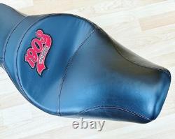 Harley Softail Sundowner Deep Dual Seat Saddle 2000-17 FLST FLSTC FLSTN 51764-06