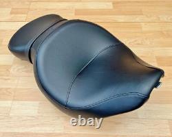 Harley Softail Sundowner Dual Seat Slim Blackline Saddle 2012-17 FLS 52000011