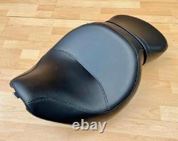 Harley Softail Sundowner Dual Seat Slim Blackline Saddle 2012-17 FLS 52000011