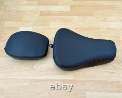 Harley Sportster 48 72 Solo Riders Seat Single Saddle Bobber 10-21 XLX 51911-10