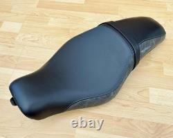 Harley Sportster Badlander Dual Seat Iron Double 2Up Saddle 2010-21 XL 52000211A