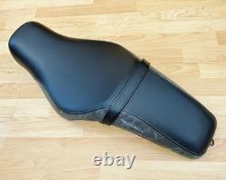 Harley Sportster Badlander Dual Seat Iron Double 2Up Saddle 2010-21 XL 52000211A