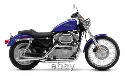Harley Sportster Badlander Dual Seat Low Profile Sport Saddle 83-03 XL 52136-98