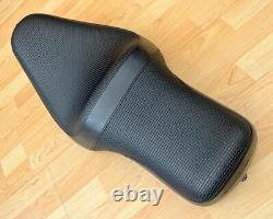 Harley Sportster Basket Weave Dual Seat Double Bucket Saddle Two-Up 1983-2003 XL