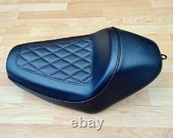 Harley Sportster Café Solo Riders Seat Single Saddle 2010-20 XLXS 48 52000424