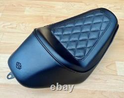 Harley Sportster Café Solo Riders Seat Single Saddle 2010-20 XLXS 48 52000424