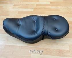 Harley Sportster Deluxe Pillow Dual Seat Touring Saddle 04-06 & 10+ XLN 52112-04