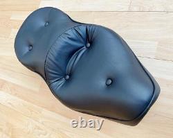 Harley Sportster Deluxe Pillow-Look Dual Seat Touring Saddle 1983-2003 52105-93C