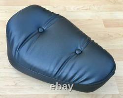 Harley Sportster Deluxe Pillow Solo Riders Seat Single Saddle 83-03 XL 52132-94A