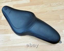 Harley Sportster Mustang Tripper Fastback Smooth Dual Seat Saddle 04-21 XL 76290