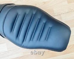 Harley Sportster Recovered Carbon Dual Seat Double Saddle 2004-21 XLC 51530-04